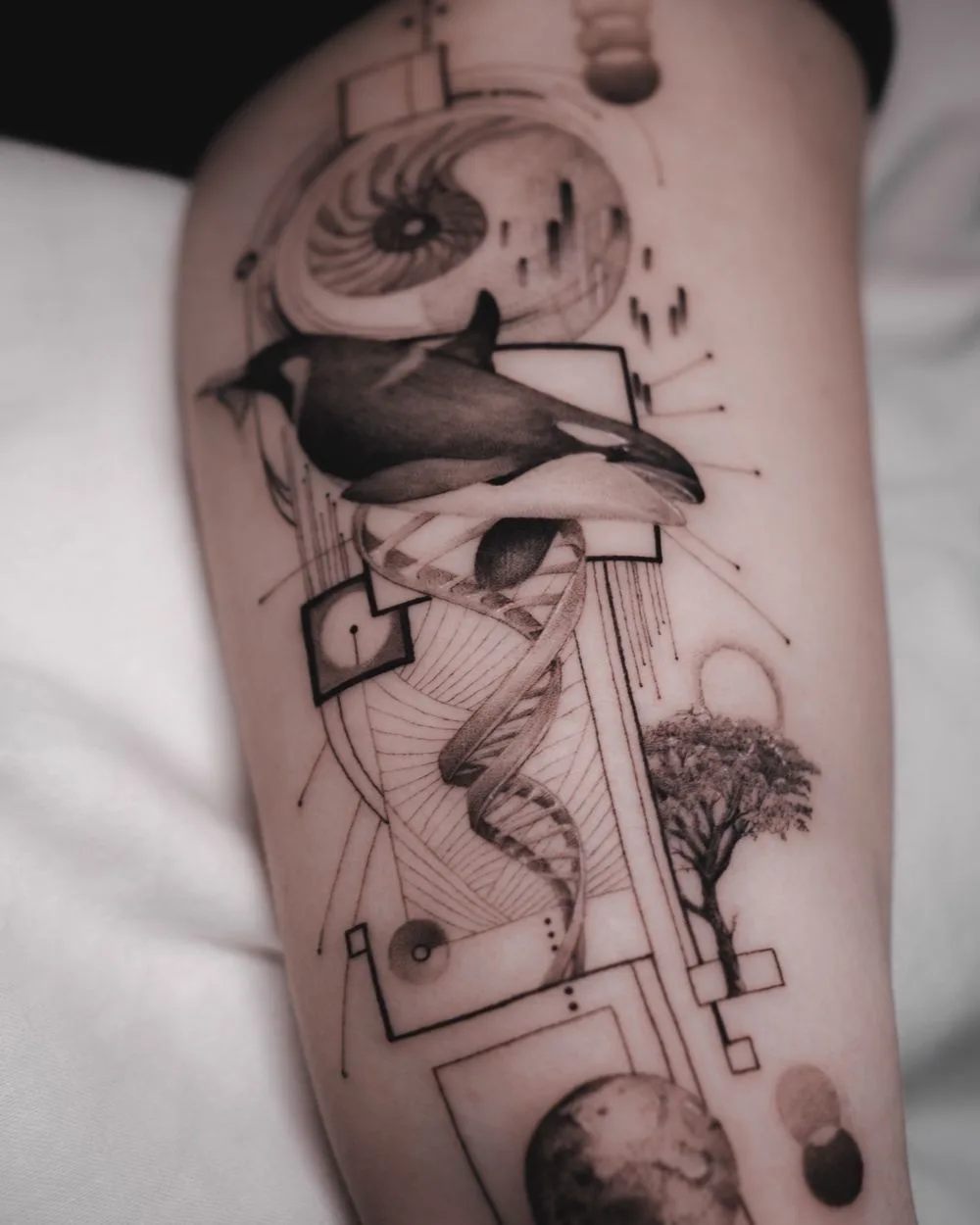 Tattoo artist Maxime Etienne, black and grey graphics, micro realism tattoo | Sydney, Australia Tattoo artist Maxime Etienne, black and grey graphics, micro realism tattoo | Sydney, Australia