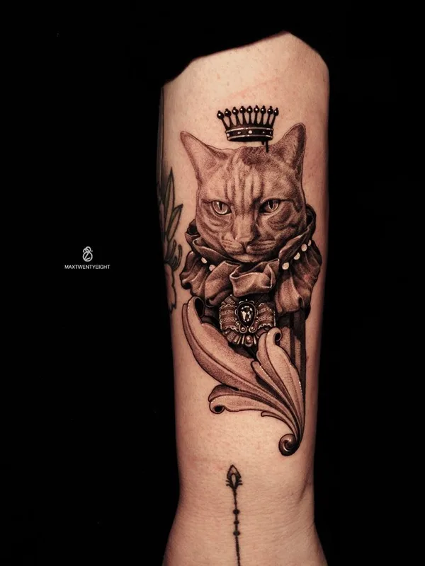 black and grey realism татуировка на forearm #42135 | Тату мастер Макс Вторник