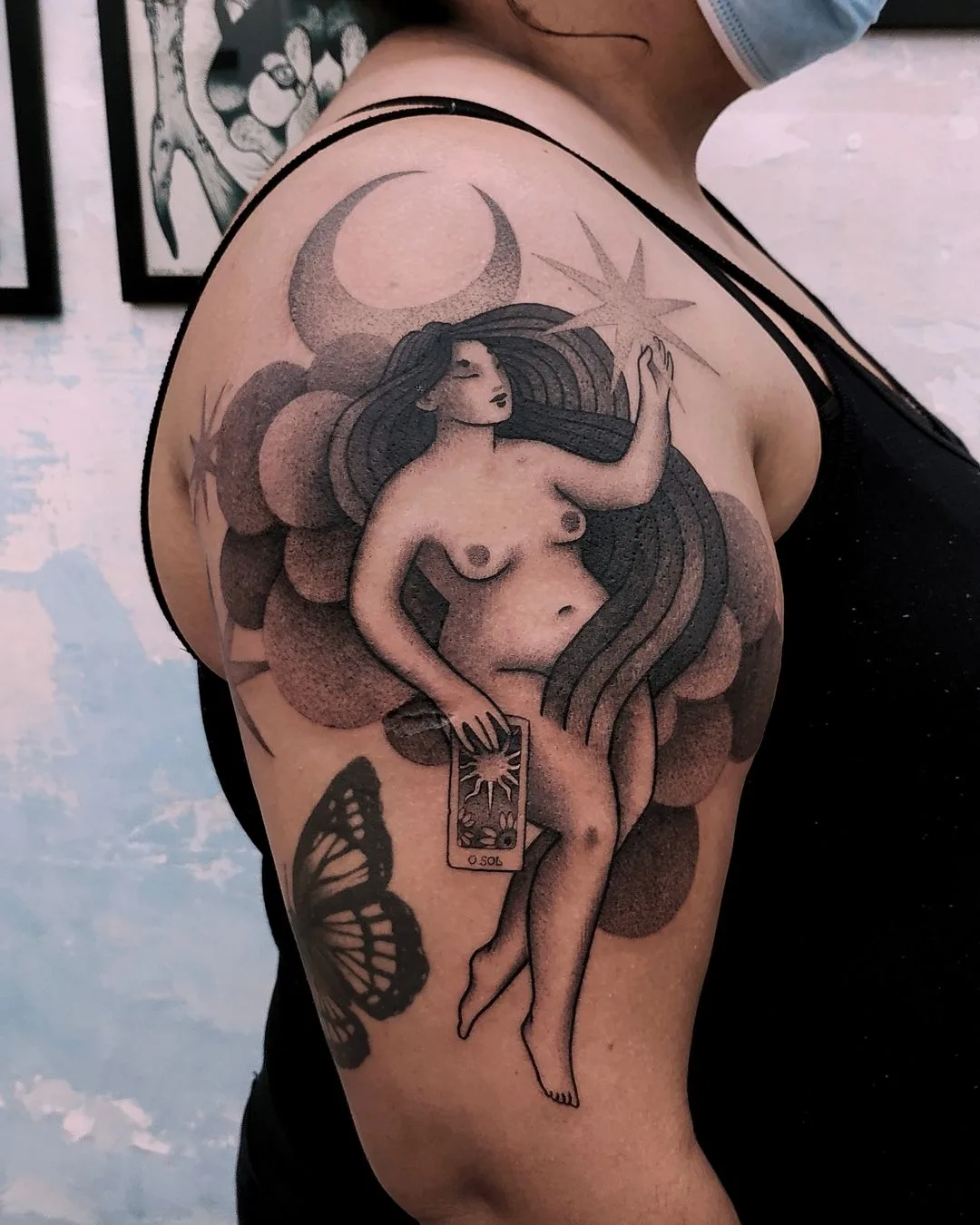 亚拉·弗洛雷斯塔纹身中的女性自然 - image 9