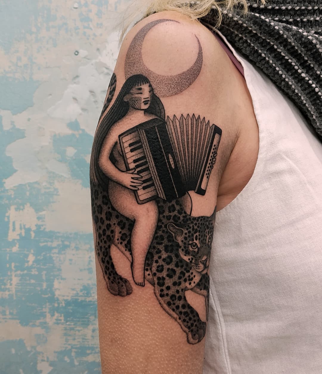 New Accordion Tattoo! – L'Accordeonaire