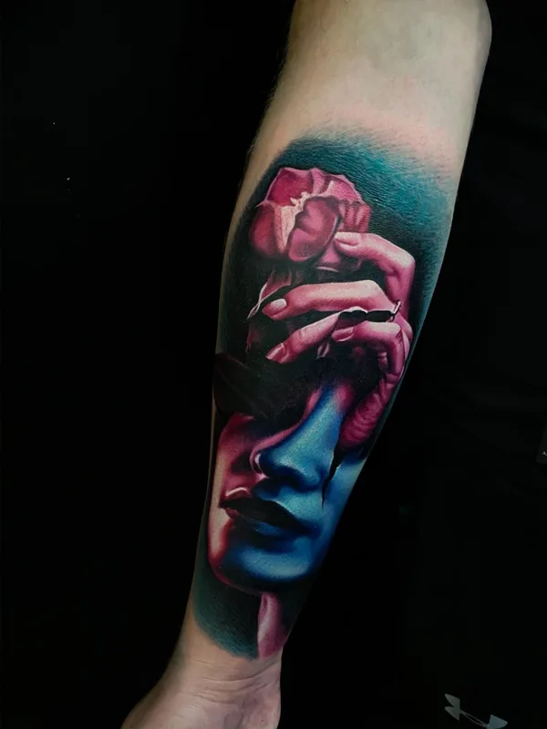 color realism татуировка на forearm #42330 | Тату мастер Gorsky Tattoos