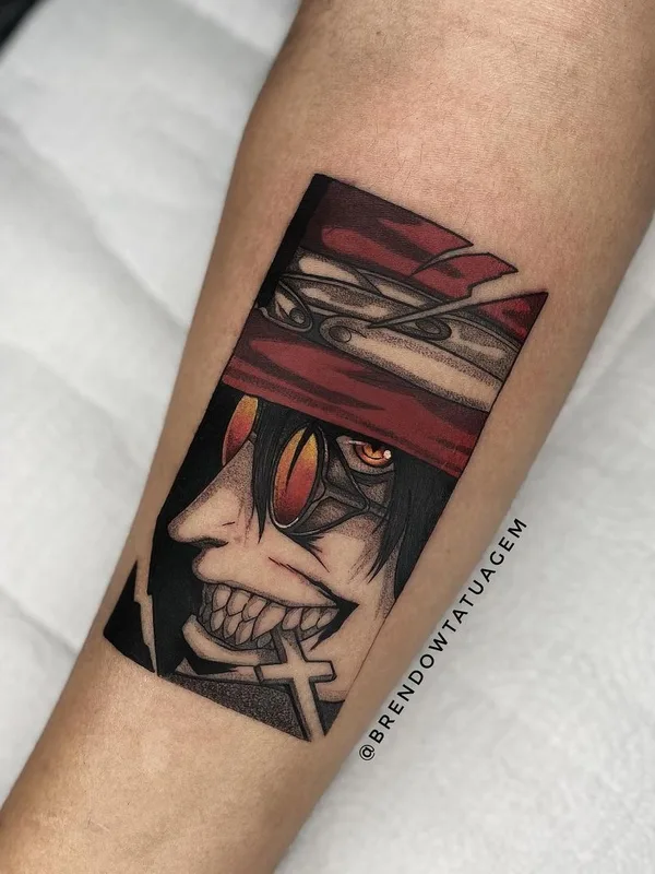 color anime татуировка на forearm #42418 | Тату мастер Brendow Nany