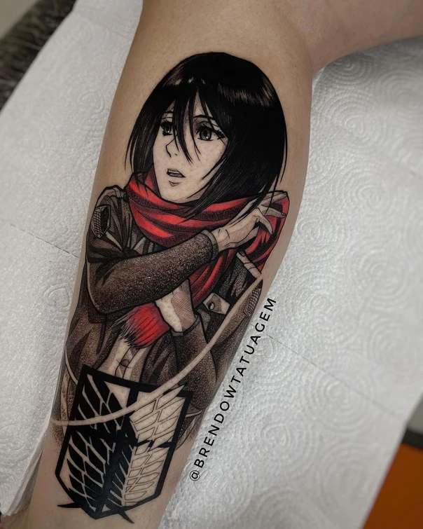 Anime Anime character, Symbol tattoo on Forearm