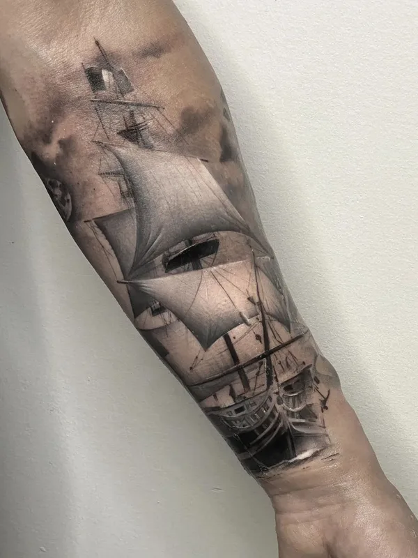black and grey realism tatuaje en forearm #58791 | Tatuador Rizzi Massimiliano