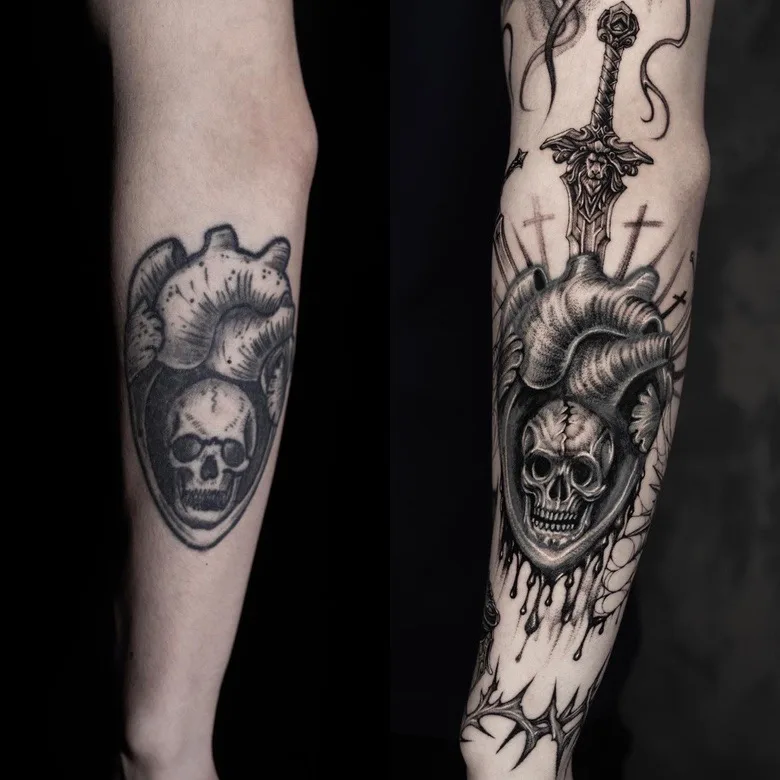Touchup tattoo - tattooer Park