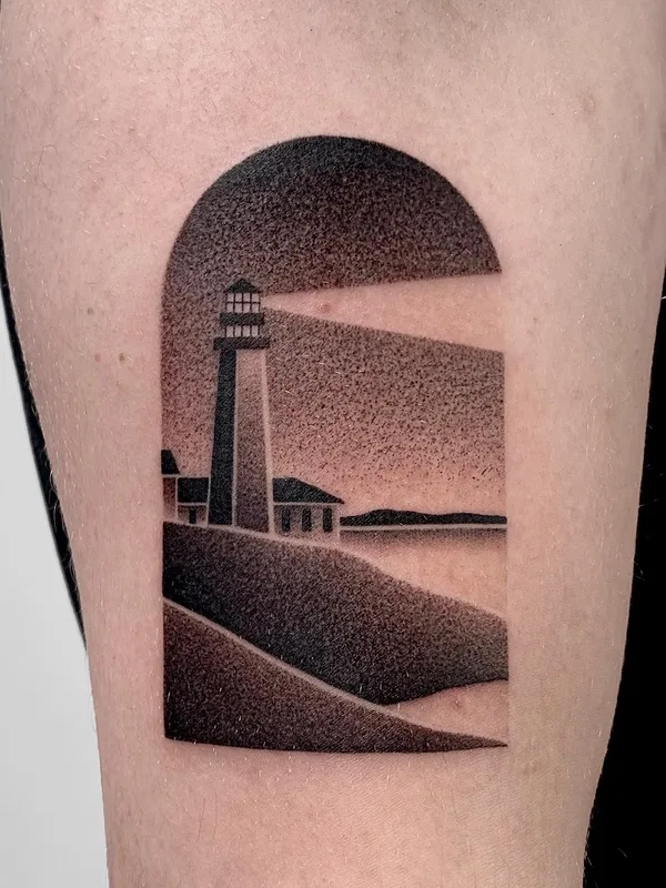 black blackwork татуировка на forearm #59341 | Тату мастер velco.tattoo