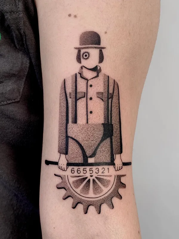 black and grey blackwork татуировка на forearm #59338 | Тату мастер velco.tattoo