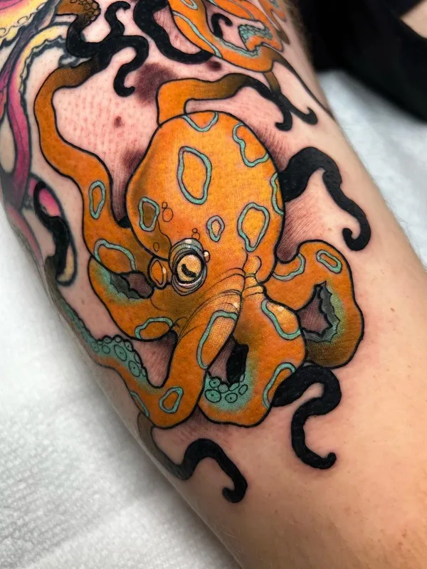 color illustrative tattoo on forearm #59357 | Tattoo Artist Jon Coimbra