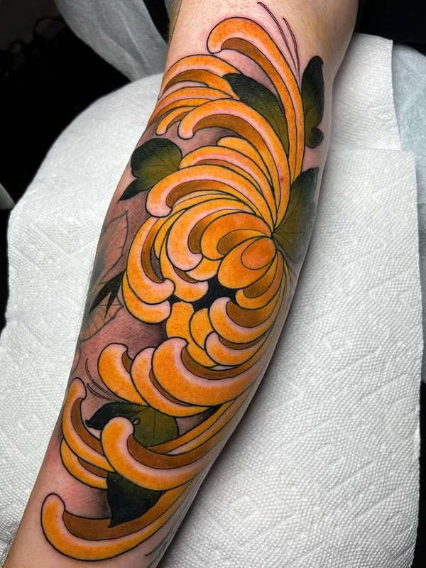 color japanese tattoo on forearm #59362 | Tattoo Artist Jon Coimbra
