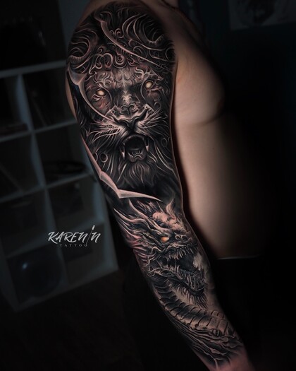 Тату эскиз #73525 Тату мастер Arseniy Karenin