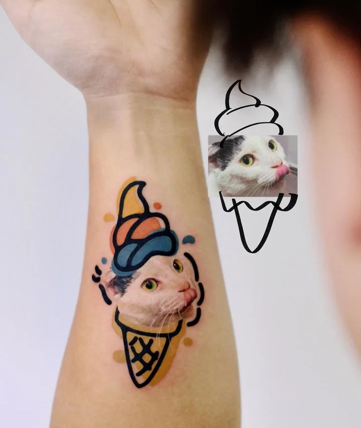@fattie_tao: Tattooing the Beloved Animal Companions with a Unique Blend of Realism and Illustration - image 6