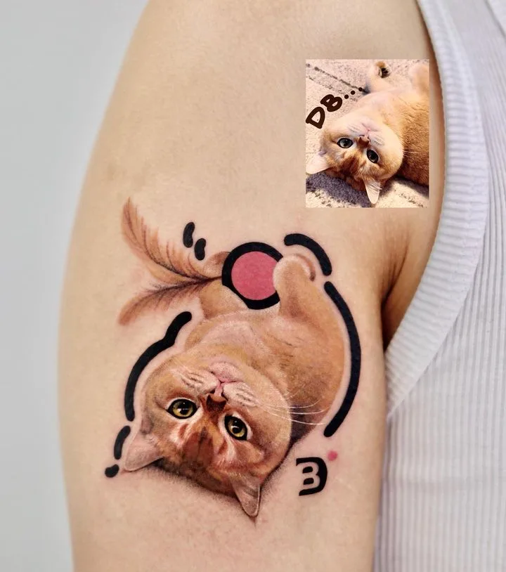 @fattie_tao: Tattooing the Beloved Animal Companions with a Unique Blend of Realism and Illustration - image 3