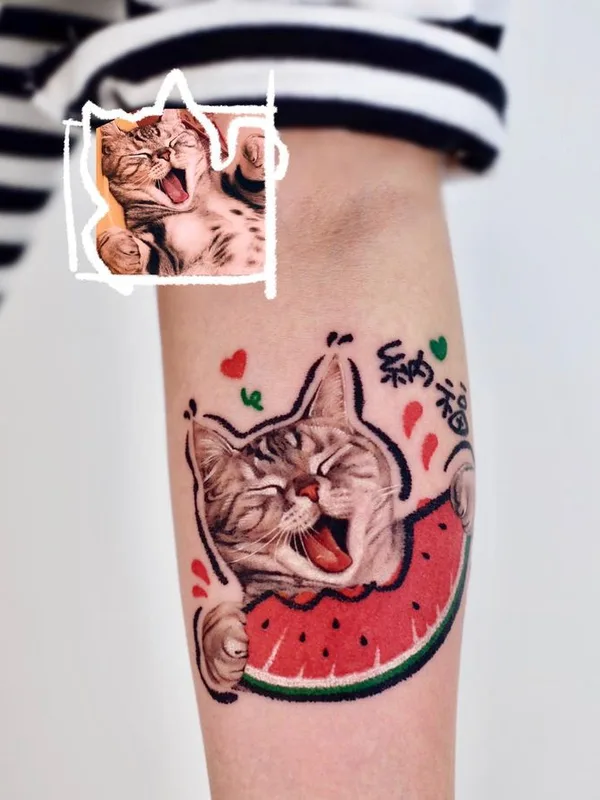 color illustrative татуировка на forearm #73539 | Тату мастер fattie_tao