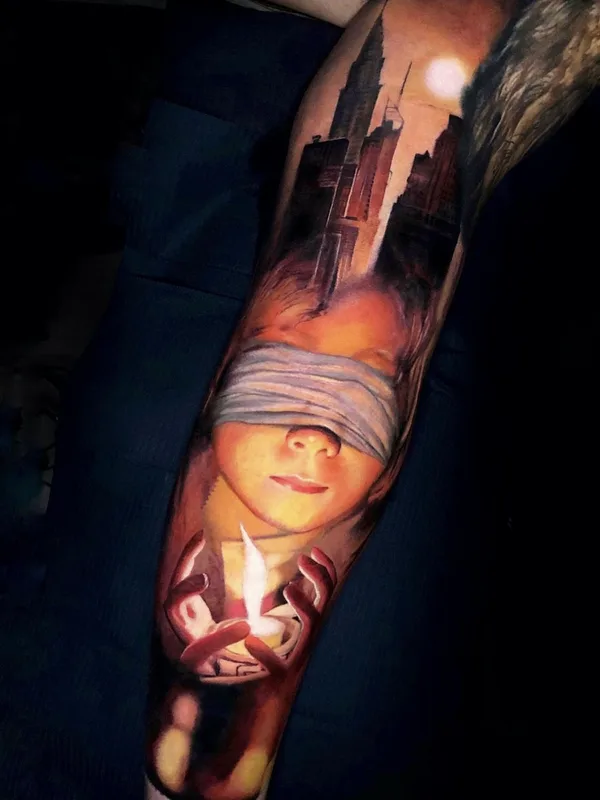 color realism tattoo auf forearm #73902 | Tätowierer Leonardo Gonzalez