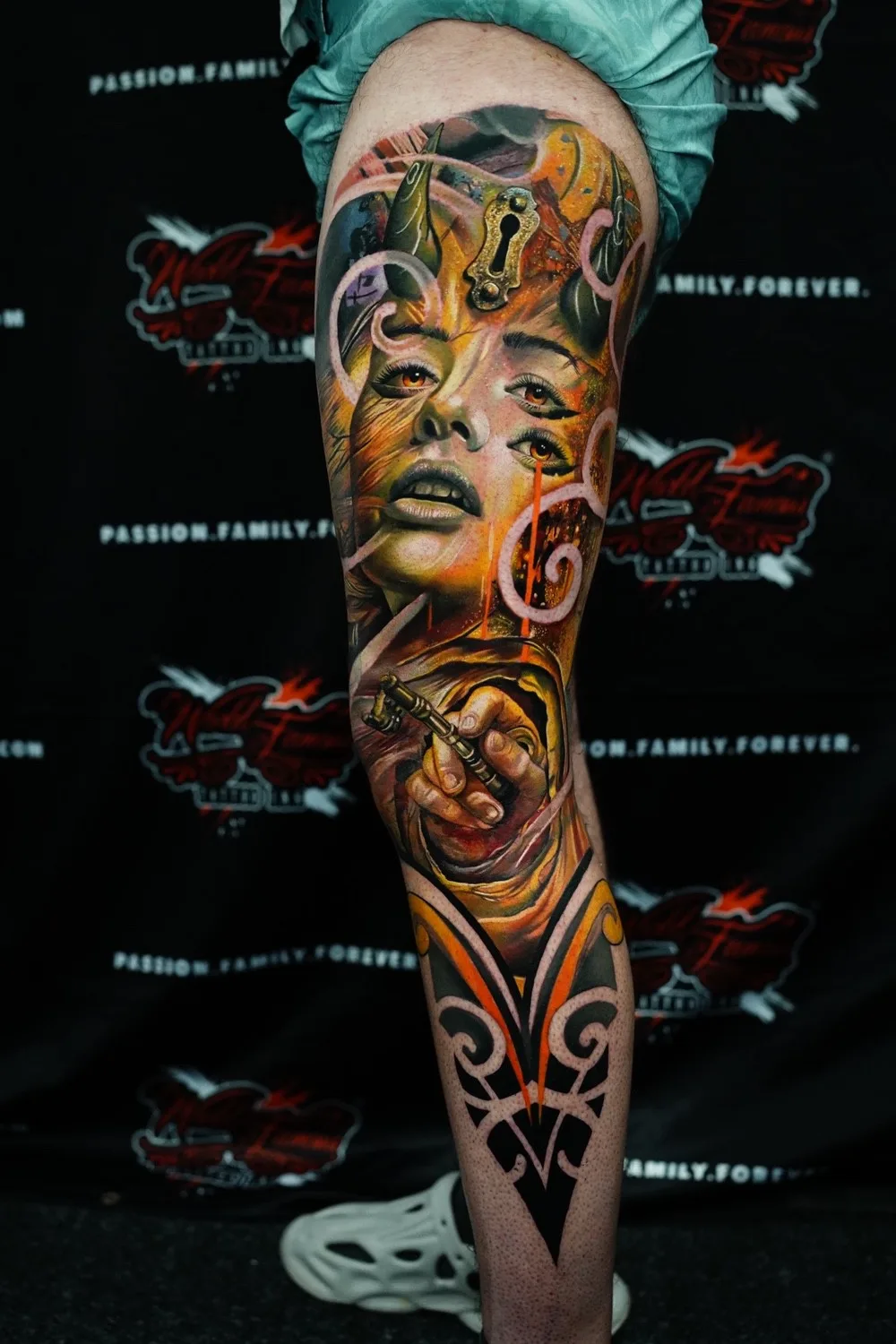 Artista de tatuagem Leonardo Gonzalez