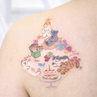 татуировка #74146 | Тату мастер @dareumtattoo