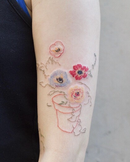Тату эскиз # Тату мастер @dareumtattoo