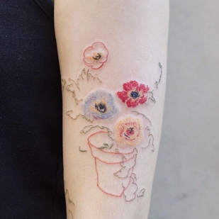 татуировка #74145 | Тату мастер @dareumtattoo