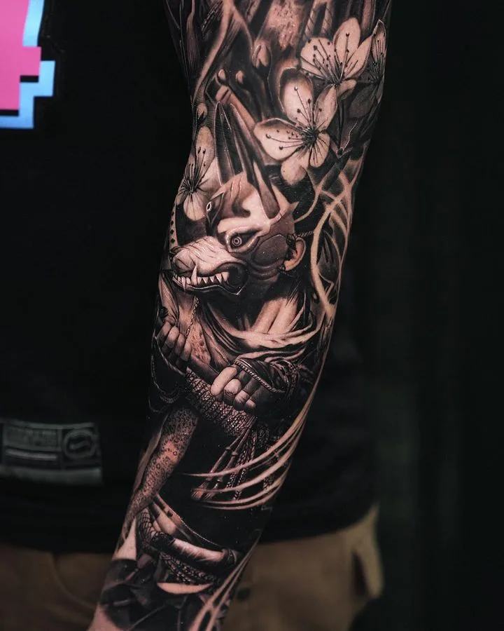 Artista de tatuagem Sumok Kim (@sumok_tattooer)