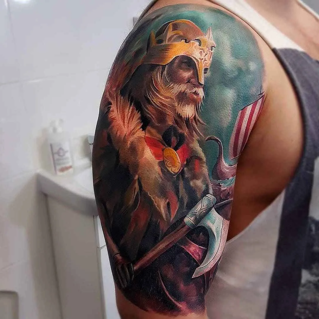 Tattoo artist Andrzej Niuniek Misztal color realism tattoo | Тату-мастер Andrzej Niuniek Misztal реализм татуировки, цветной портретный реализм