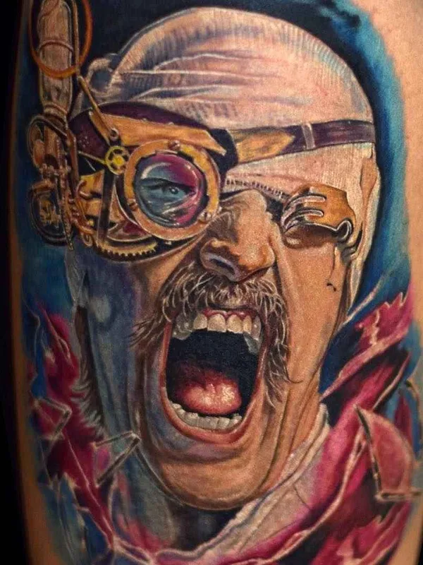 color realism 纹身 在 upper arm #4616 | 纹身师 Mauro Amaral