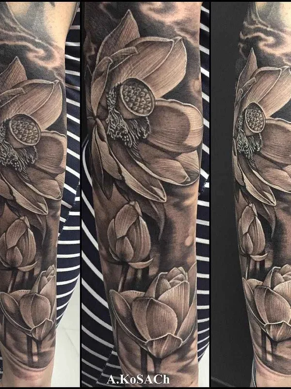 black and grey realism Tatuaggio su forearm #3369 | Tatuatore Александр Косач