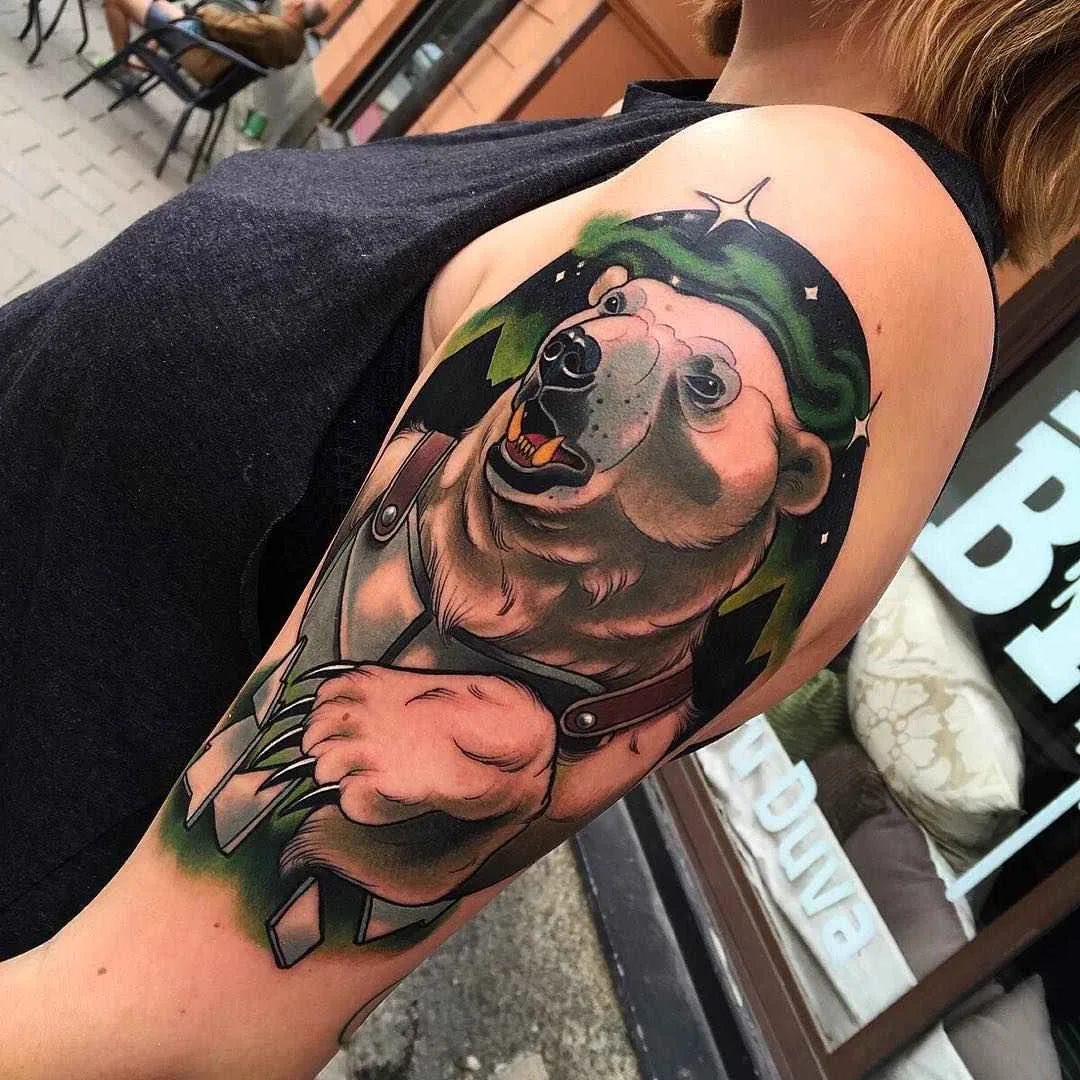 Тату-мастер Aniela Dahlgren Fruduva неотрадиционные цветные татуировки нью скул | Tattoo artist Aniela Dahlgren Fruduva neo traditional color tattoo new school tom sellek tattoo