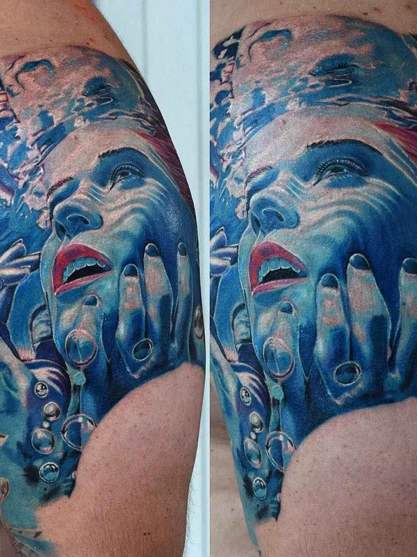 color realism 纹身 在 upper arm #4608 | 纹身师 Mauro Amaral