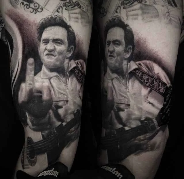 Tatuador Carlos Rojas cor, realismo preto e branco tatuagem | Тату-мастер Carlos Rojas цветной и черно-белый портретный реализм татуировки