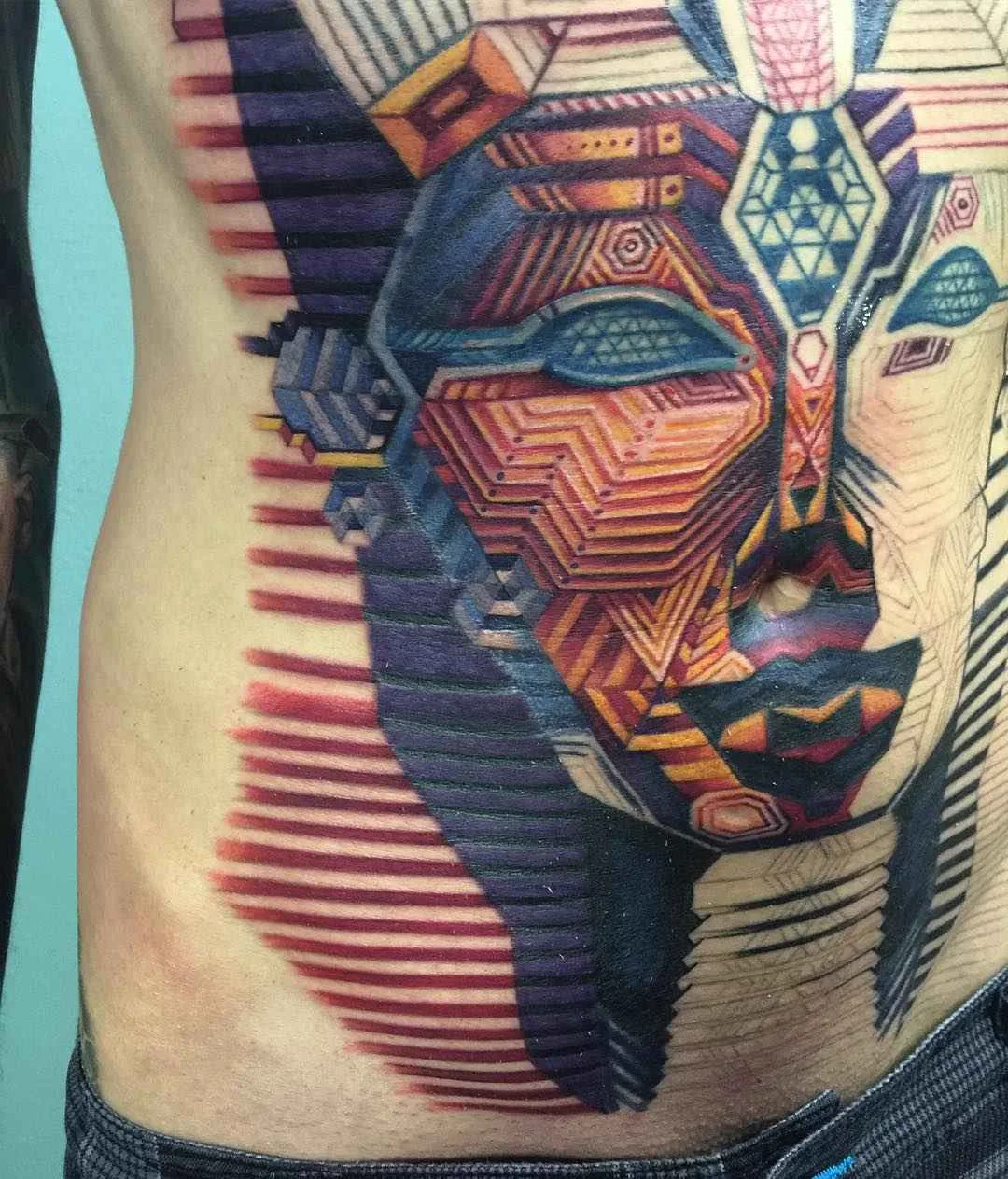 Tattoo artist Mike Cole color biomechanic tattoo | Тату-мастер Mike Cole цветные биомеханика татуировки