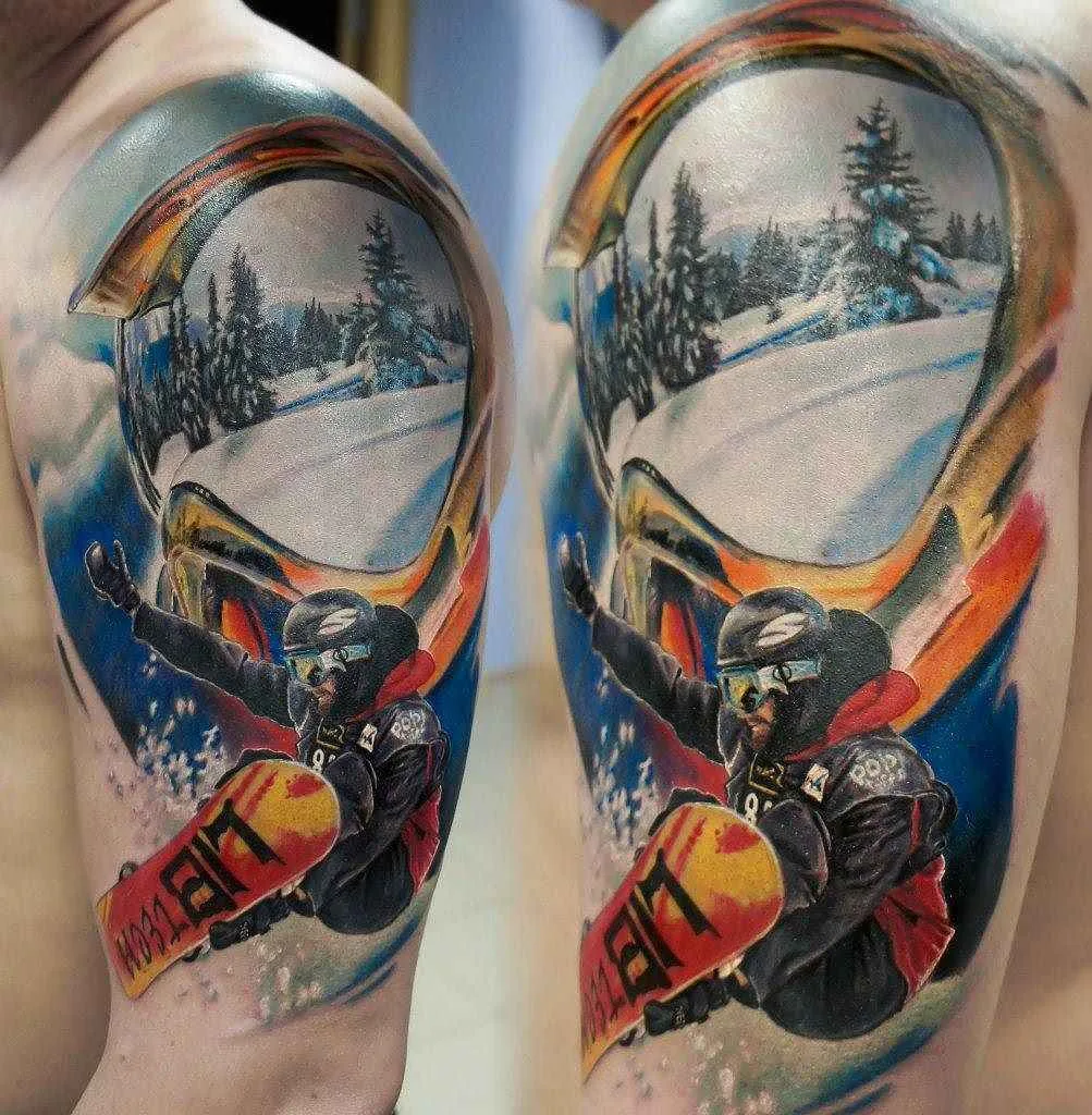 Tattoo artist Vasily Suvorov color realism tattoo | Тату-мастер Василий Суворов реализм татуировки, цветной портретный реализм