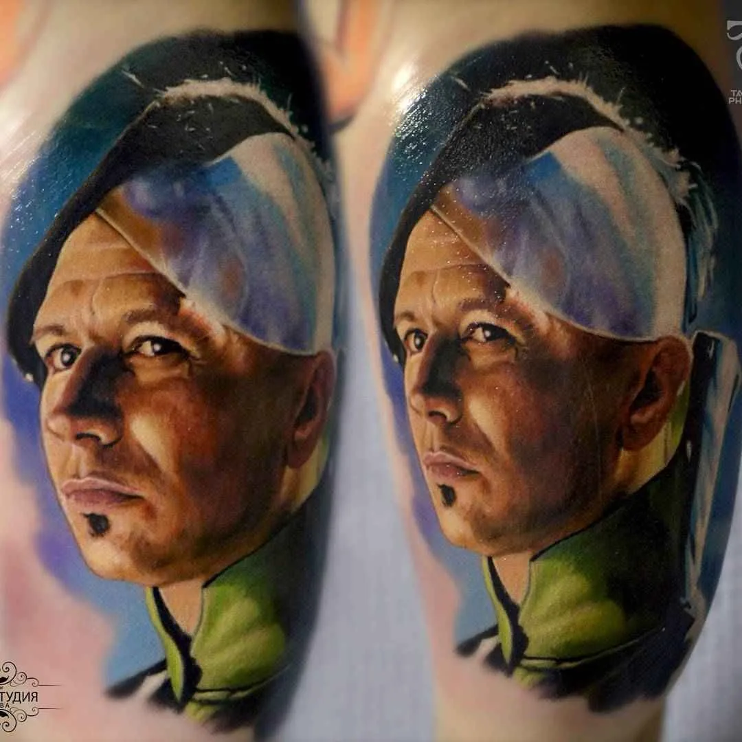 Tattoo artist Vasily Suvorov color realism tattoo | Тату-мастер Василий Суворов реализм татуировки, цветной портретный реализм
