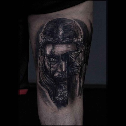 Тату эскиз #3796 Тату мастер Pavel Roch