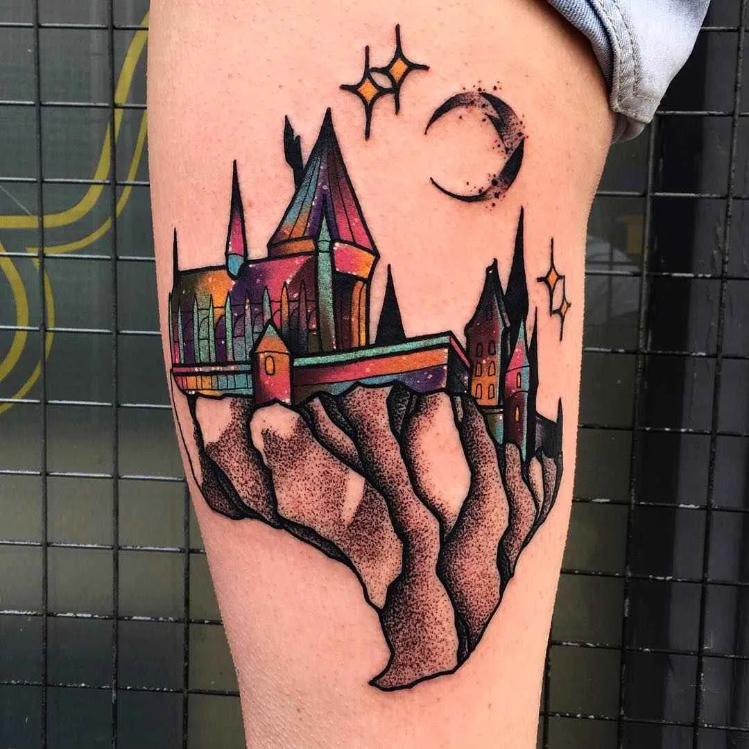 Tatuaggio artista Andrew Little Andy Marsh colori astratti insetti, spazio e animali tatuaggio | Тату-мастер Andrew Little Andy Marsh цветные абстрактные татуировки