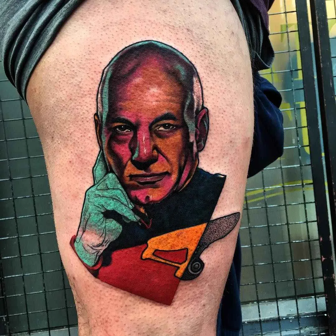 Tatuaggio artista Andrew Little Andy Marsh colori astratti insetti, spazio e animali tatuaggio | Тату-мастер Andrew Little Andy Marsh цветные абстрактные татуировки