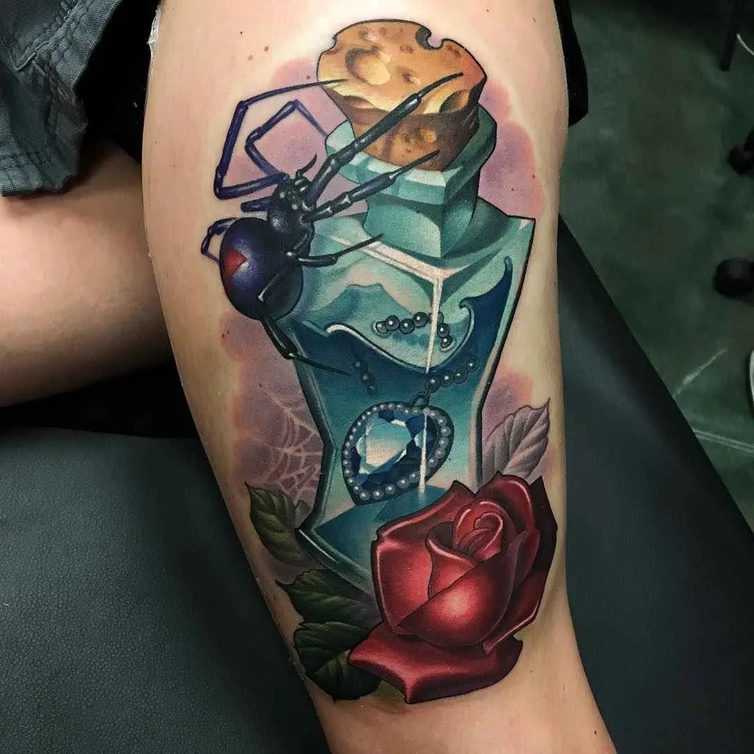 Tattoo artist Timmy B neo traditional, new school tattoo