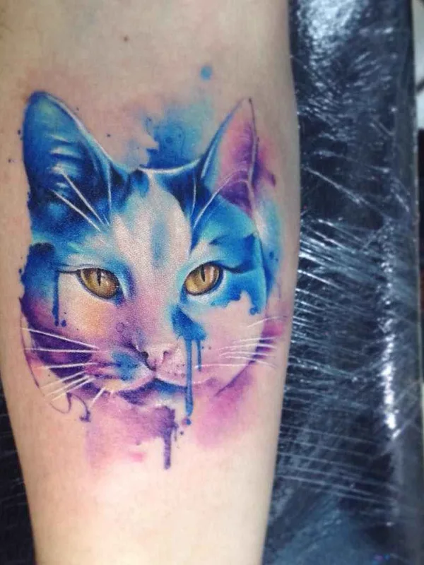 color watercolor татуировка на forearm #3186 | Тату мастер Adrian Bascur