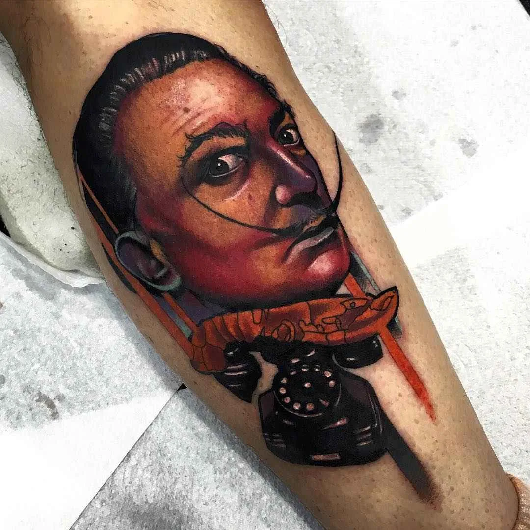 Tatuaggio artista Andrew Little Andy Marsh colori astratti insetti, spazio e animali tatuaggio | Тату-мастер Andrew Little Andy Marsh цветные абстрактные татуировки