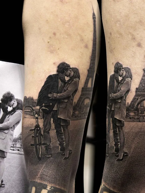 black and grey photorealism татуировка на forearm #2837 | Тату мастер Максим Денисенко