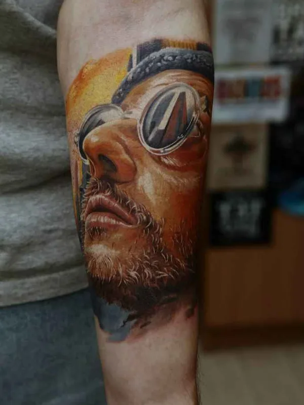 male color realism 纹身 在 forearm #4195 | 纹身师 Дмитрий Самохин