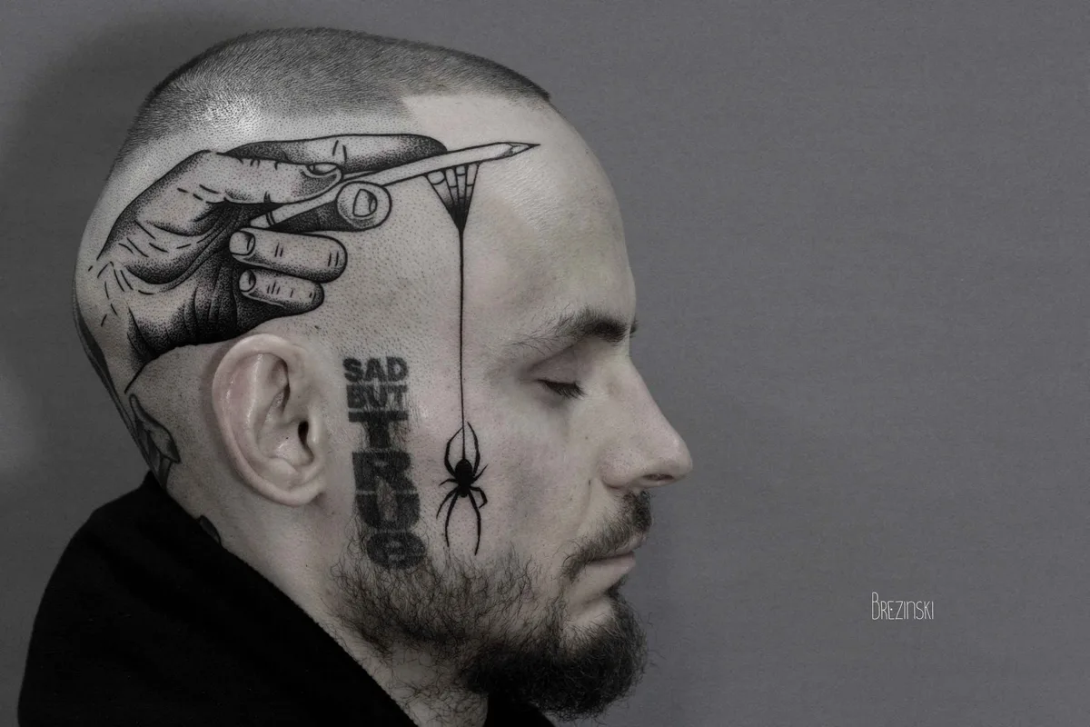 Tattoo artist Ilya Brezinski dotwork, linework, design tattoo | Тату-мастер Илья Брезинский дотворк, лайнворк дизайн татуировки
