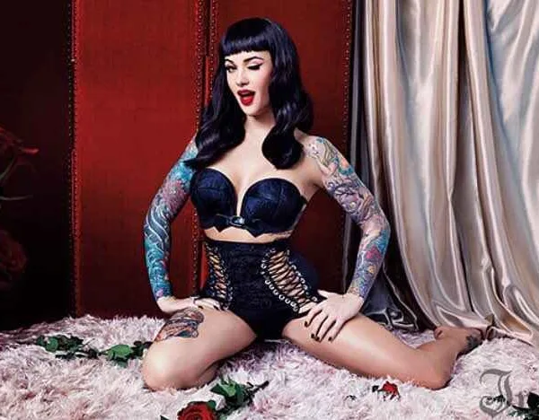 tattoo #13557 | Tattoo Model Jessica Wilde