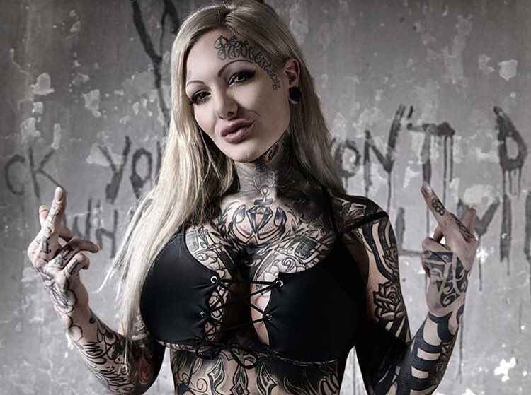 Tattoo Model Mara Inkperial Germany INKPPL