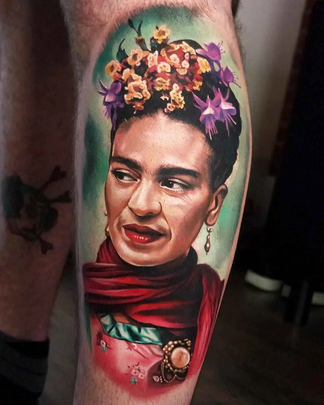 Tattoo artist Jordan Croke color realistic tattoo