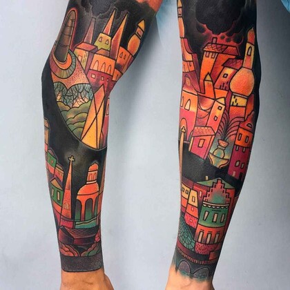 Тату эскиз #14253 Тату мастер Oleg Limpopõ