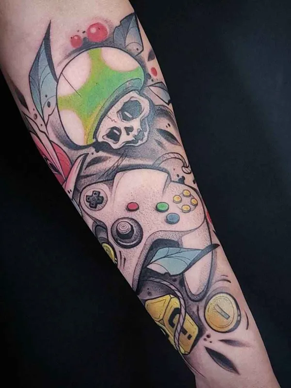 color illustrative Tatuaggio su forearm #14019 | Tatuatore Kati Berinkey