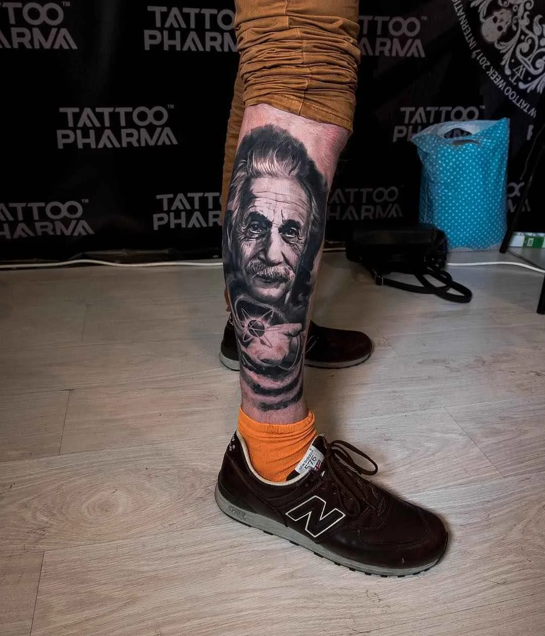 Tatuagem artista Nikolay Dzhangirov cor realista