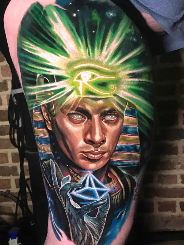 color realism Tatuaggio su thigh #13582 | Tatuatore Jordan Croke