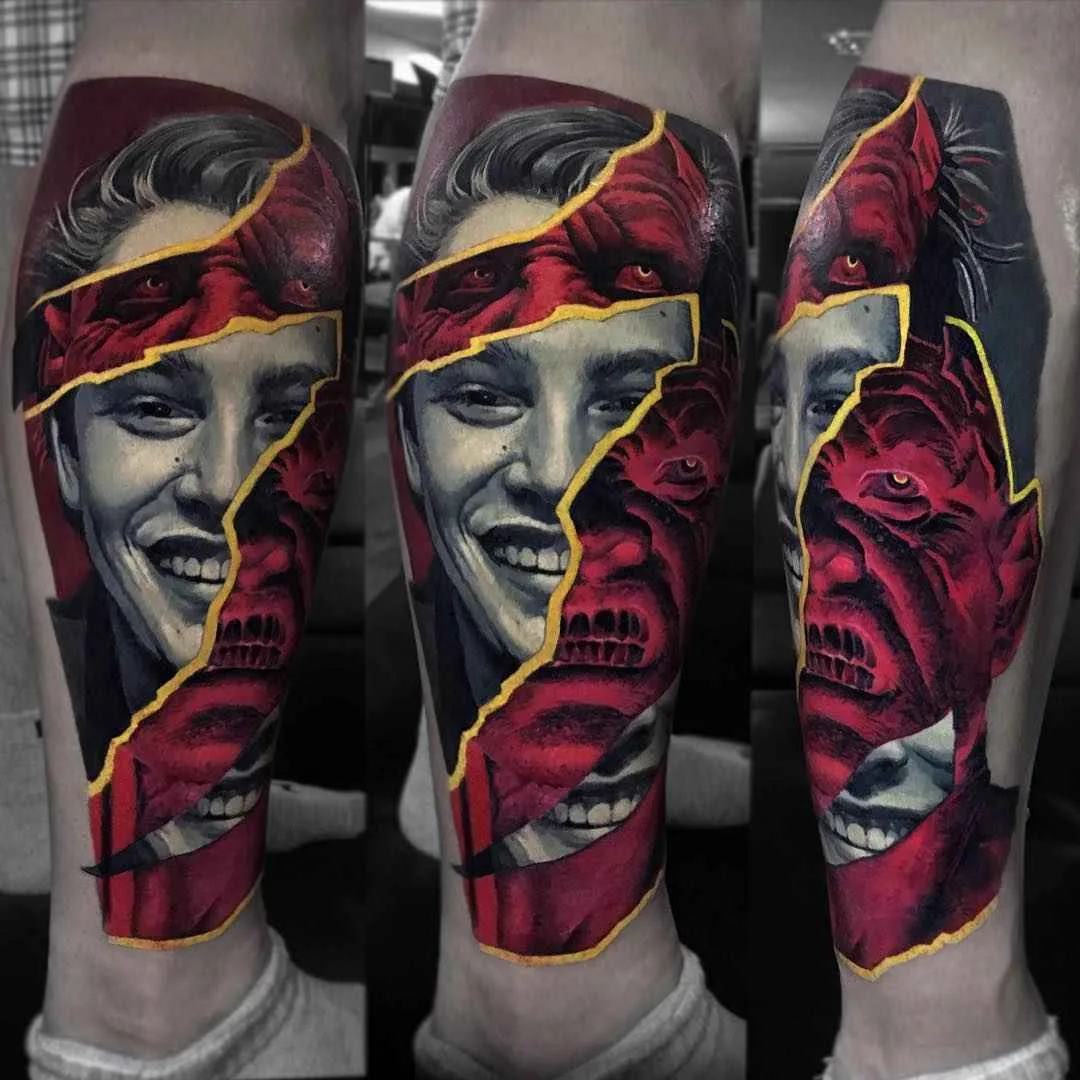 Tattoo artist Valentina Ryabova color realistic tattoo