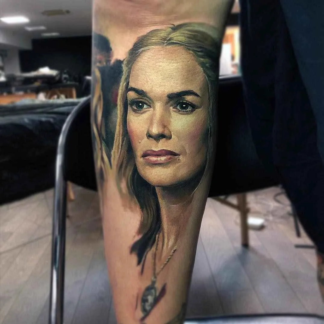 Tattoo artist Valentina Ryabova color realistic tattoo